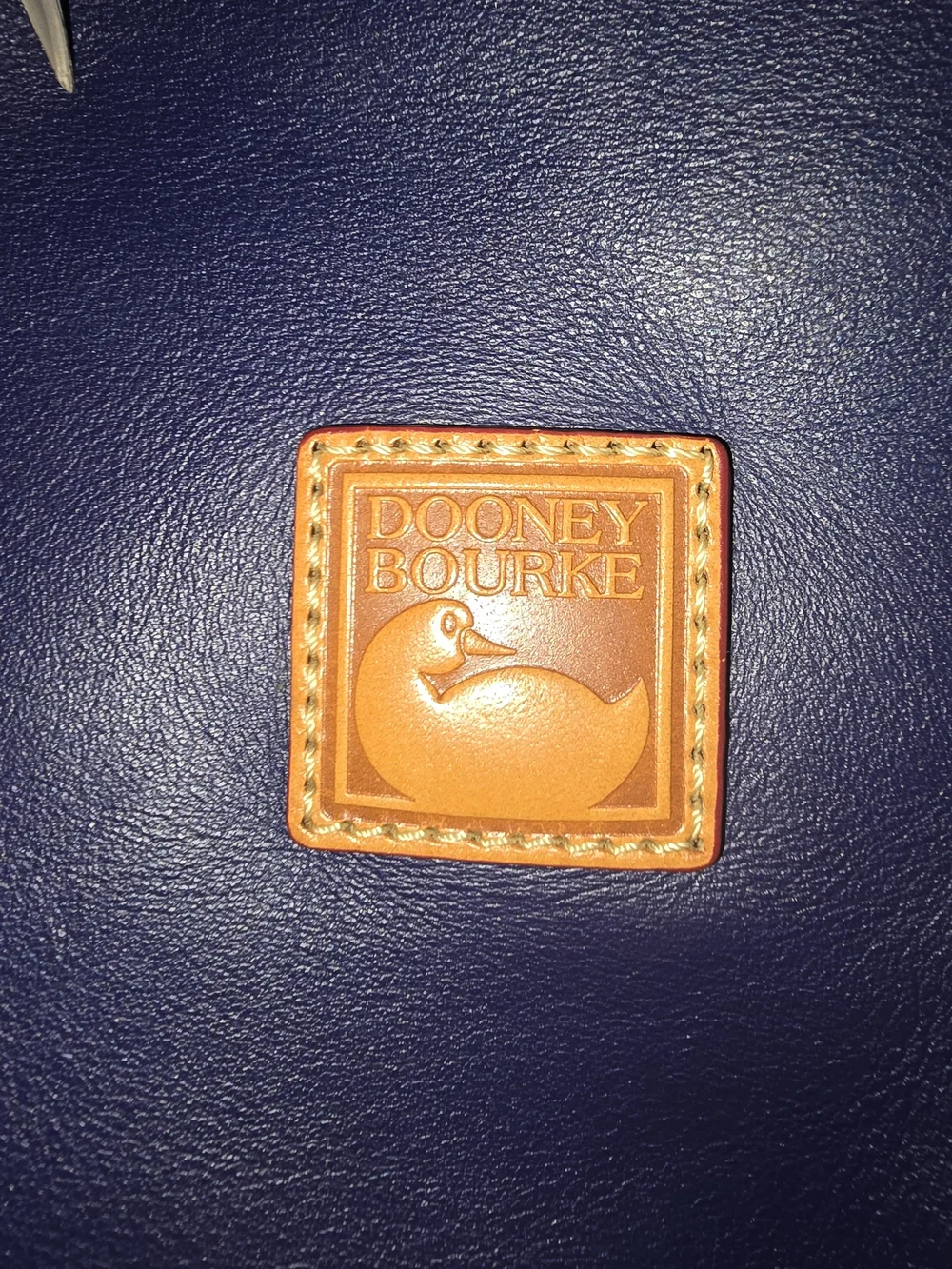 Dooney & Bourke Pebble Grain Mackenzie Hobo Bag Midnight Blue